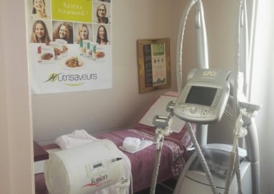 Cabine chauffage chez beaute et nature 2